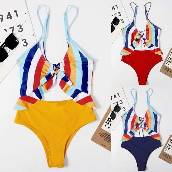 

swimming pack 2021 lady splicing push-up a piece beha bikini beach set badpak badmode women tankin, White;black