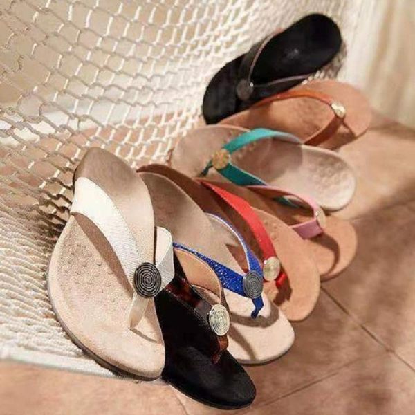 

slippers women flip flop platform slipper shoes outdoor casual leisure beach ladies, Black