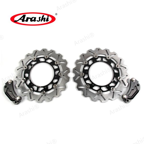 Arashi Ön Fren Disk Rotorları Yamaha XP T-MAX 500 2008 - 2011 2009 2010 Motosiklet CNC Ön Fren Diskleri Disk Alüminyum