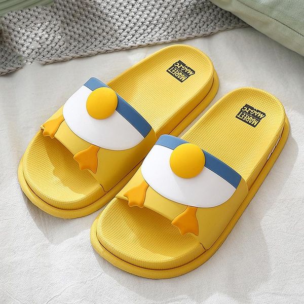 

slippers women carton 2021 summer slides men beach casual sandals woman outdoor house whoesale shoes non-slip, Black