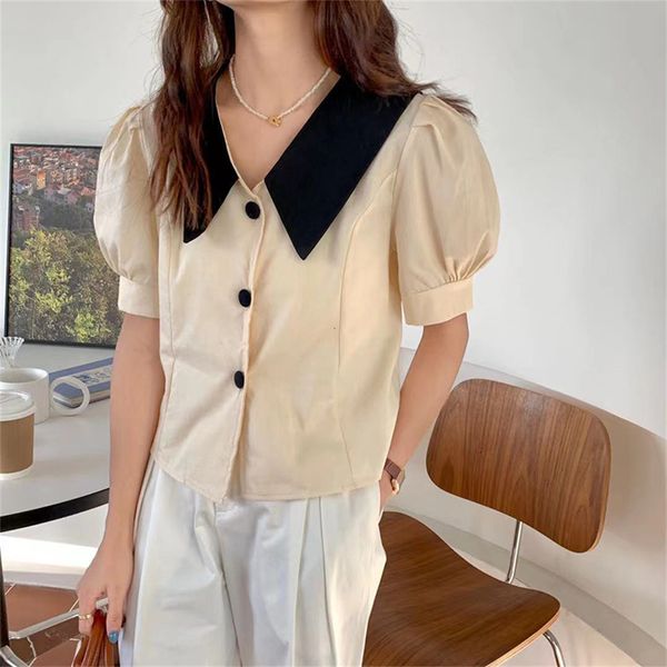 

women's hoodies & sweatshirts hzirip lady of the retro-sweet vintage office peter pan necklace chic sweet hit- female femme girls loose, Black