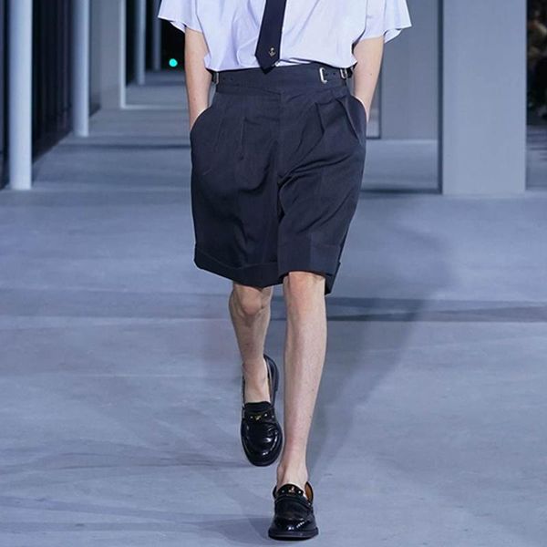 

men's shorts five point casual pants 2021 summer fashion gentleman naples designer, White;black