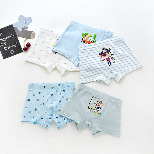

panties children briefs for baby boys cotton boxer underwear kids 5pcs/set, Camo