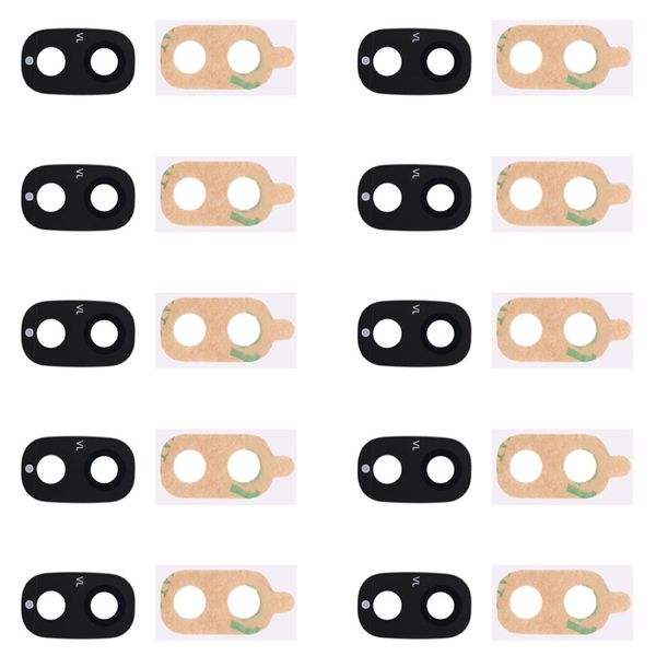 

10 pcs back camera lens cover with sticker for galaxy j7 pro