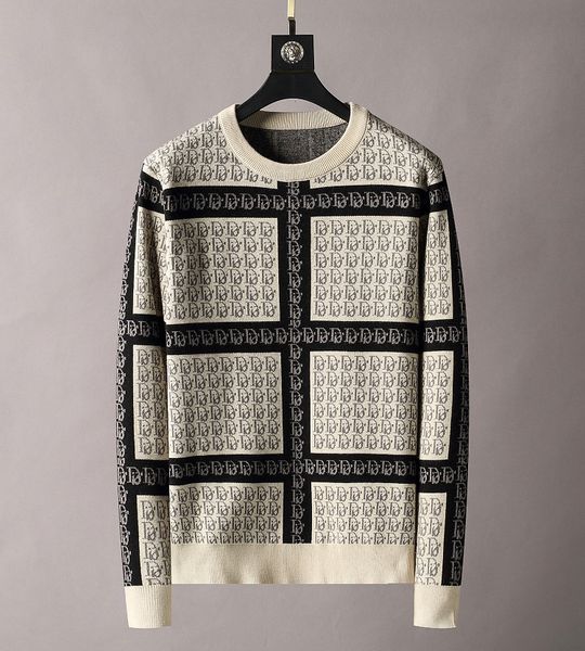 

2021vv mens womens designers sweaters pullover men hoodie long sleeve sweater sweatshirt embroidery knitwear man clothing winter clothes, White;black