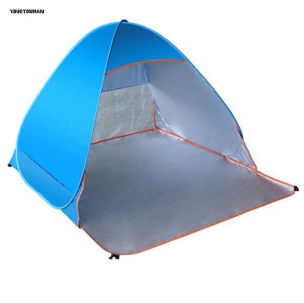 

yingtouman outdoor 1-2 person beach awning tent camping hiking picnic hiking travel play tents