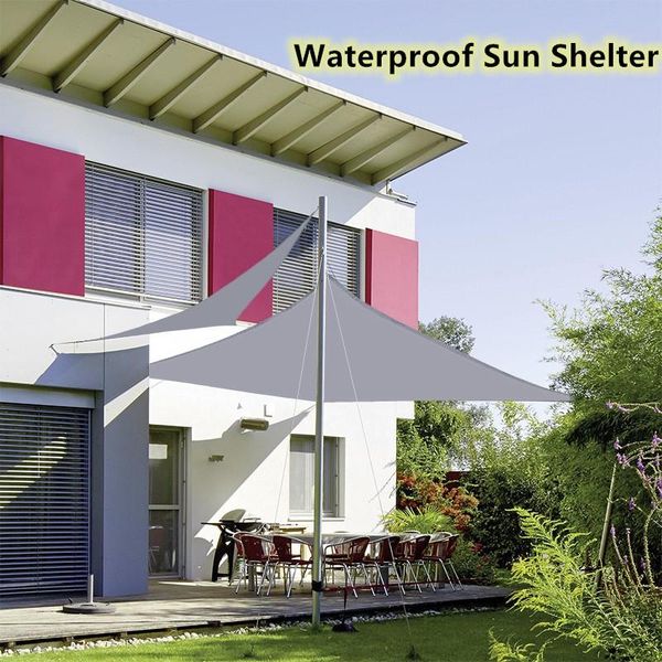 

shade waterproof sun shelter square sunshade protection outdoor canopy garden patio pool sail awning camping cloth 2x2m