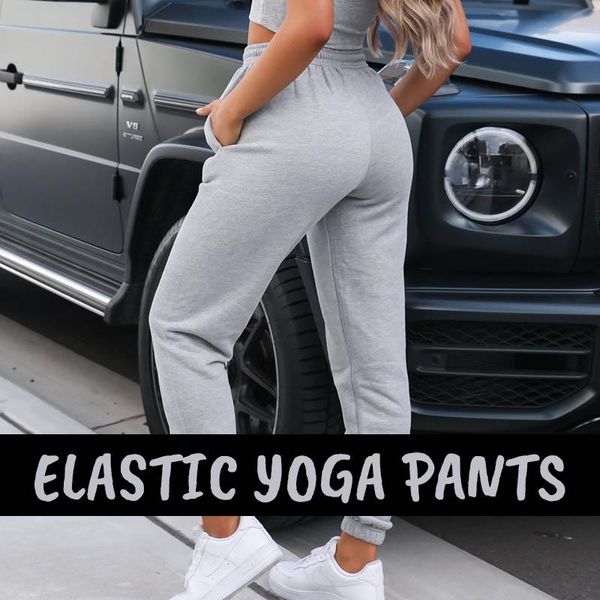 

solid women casual harem pants high waist joggers women 2021 new lace-up sweatpants, White;red