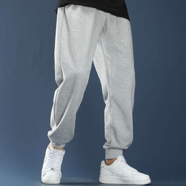 

sports casual grey men's harlan legged pants small loose autumn new, Black