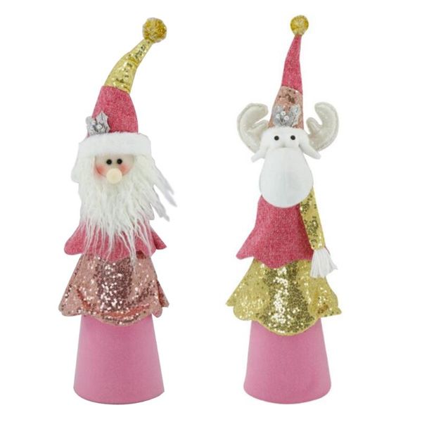 

christmas decorations 50lb tree er cover sequins santa claus deer elk ornaments home holiday year xmas party