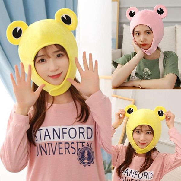 

other event & party supplies l5yc frog headwear short plush cute animal hat washable/durable women wear ear festival