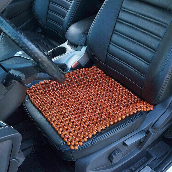 

seat cushions wooden bead cushion sofa office chair mat car cover pad