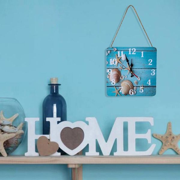 

wall clocks industrial style clock square silent home decoration commercial retro decorative (without battery)