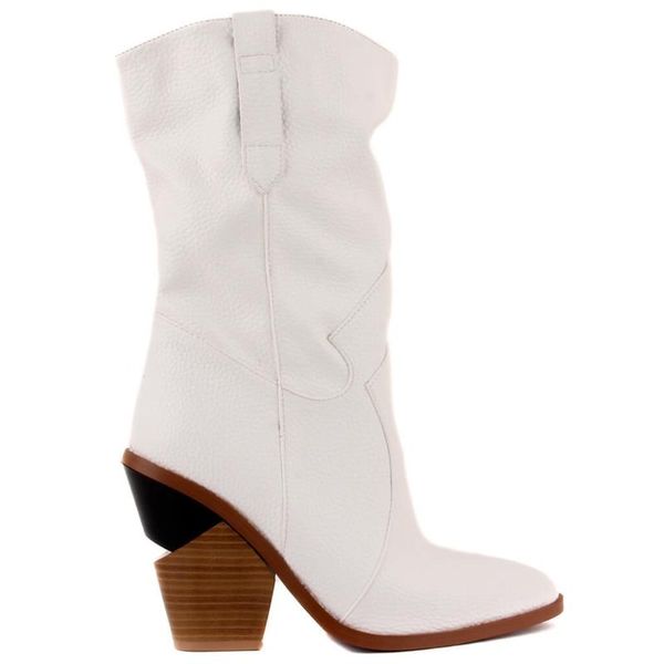 

boots guja-white color high-heeled women 's, Black
