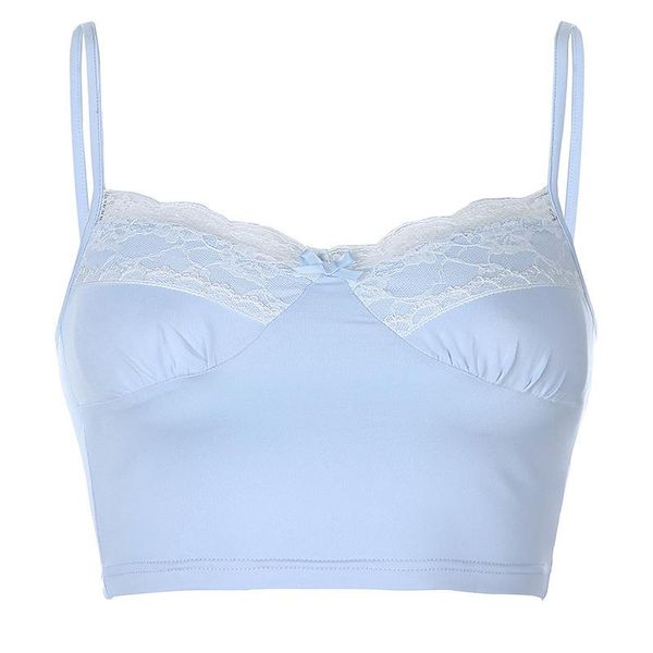 

women's tanks & camis 2021 blue accessories fashion y2k corset tank crop women satin tshirts body bustier clothes cottagecore 2000s, White
