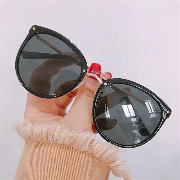 

sunglasses polarized retro sun glasse goggles anti-uv spectacles oversize frame eyeglasses ornamental adumbral a++, White;black