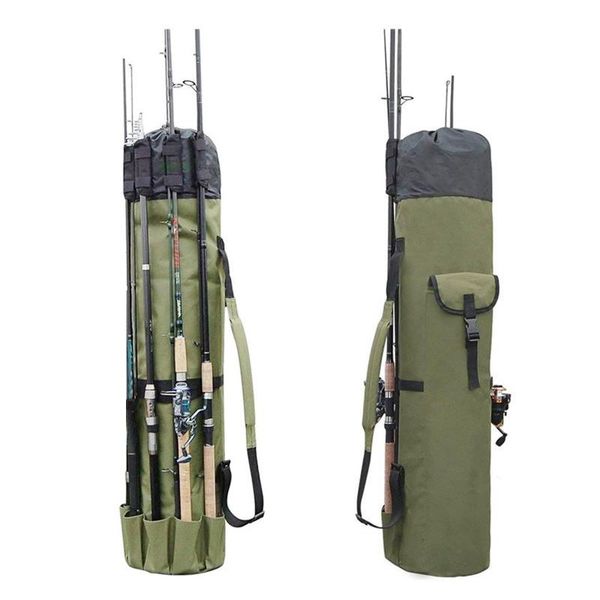 

fishing accessories bag portable multifunction oxford cloth fish storage bags rod pesca case tools tackle
