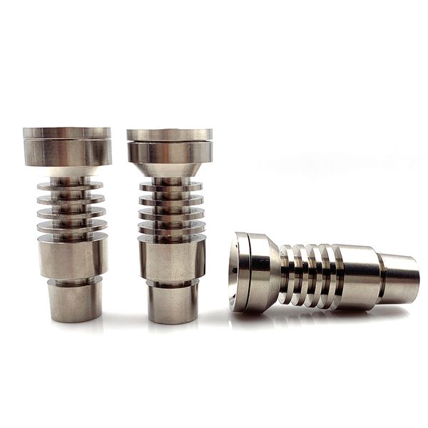 

price universal domeless male titanium nail 4 in 1 14mm 18mm 19mm dual function gr2 for wax oil hookah water pipe vaporizer dab rigs