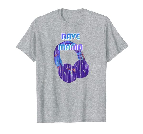 

rave mama t-shirt, concert attire, White;black