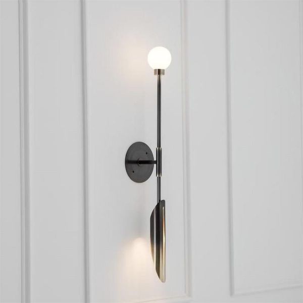 

wall lamp simple postmodern living room art bedside bedroom designer model