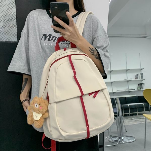 

women's backpack nylon waterproof school s college bags for teenager girls