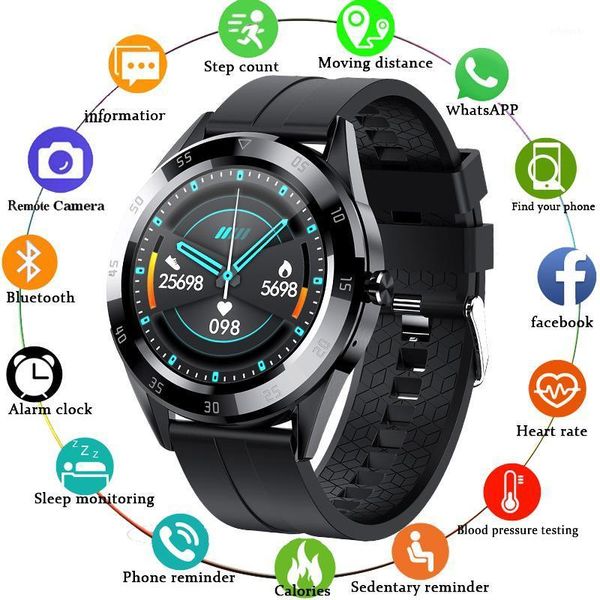

smart wristbands 2021 phone watch men waterproof sports fitness health tracker weather display smartwatch woman1