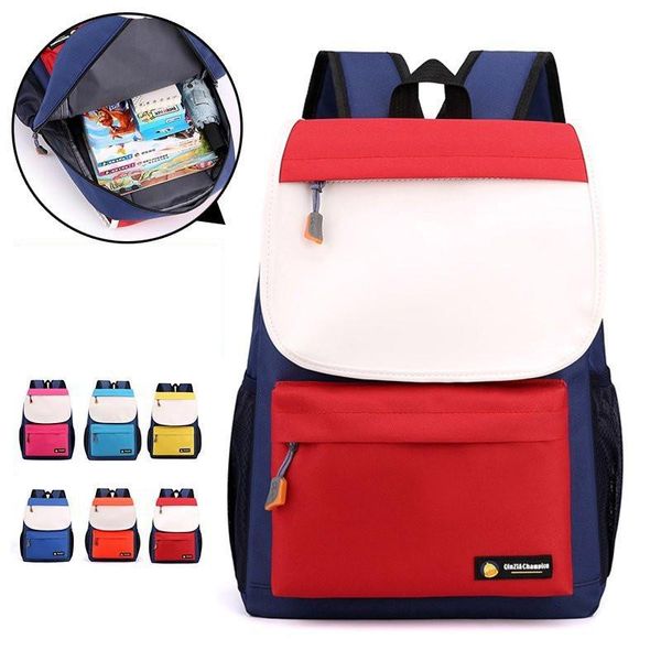

backpack 2021 summer nylon waterproof student schoolbag large capacity customized