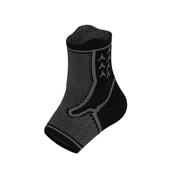 

ankle support 1 pc brace compression wrap sleeve bandage sports relief pain foot protection accessories (size s, black and grey), Blue;black