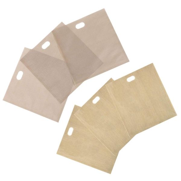 

gift wrap 6pcs toaster bags microwave oven cooking (assorted color)