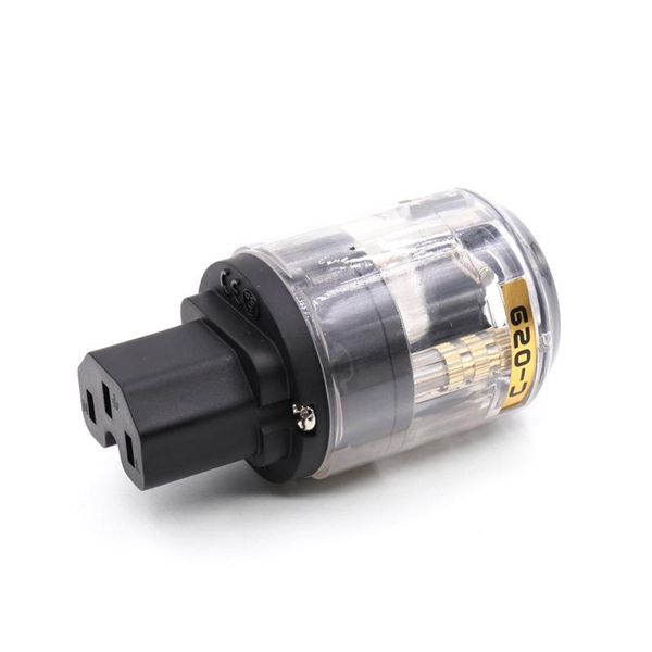 

smart power plugs 2pcs audio grade brass iec connector female plug