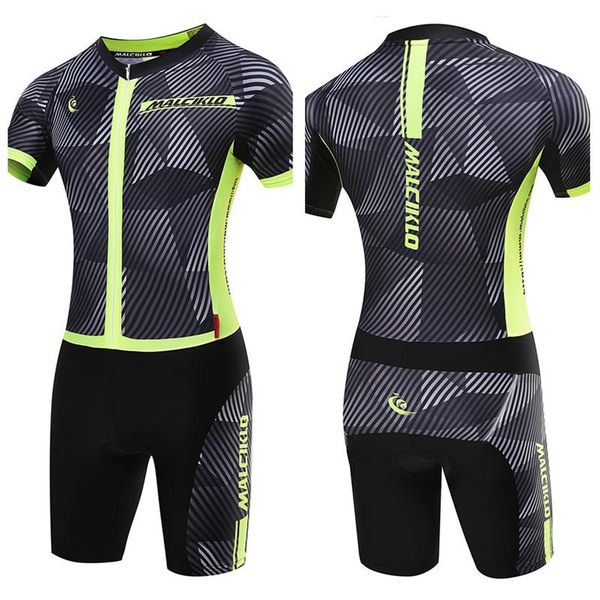 

racing sets summer man cycling maillot short sleeve triathlon suit mountain quick-dry one-piece swimsuit outdoor sportswear set with shorts, Black;blue