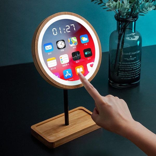 

mirrors bamboo led cosmetic mirror