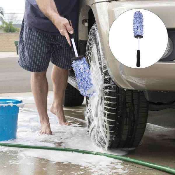 

car sponge 1pc tire washing brush hub cleaning tools for wheel
