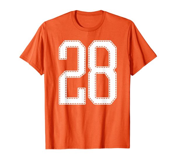 

Official Team League #28 Jersey Number 28 Sports Jersey T-Shirt, Mainly pictures