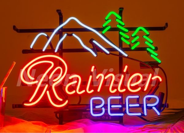 

17*13 neon signs light real glass tube handmade neon beer bar sign t005