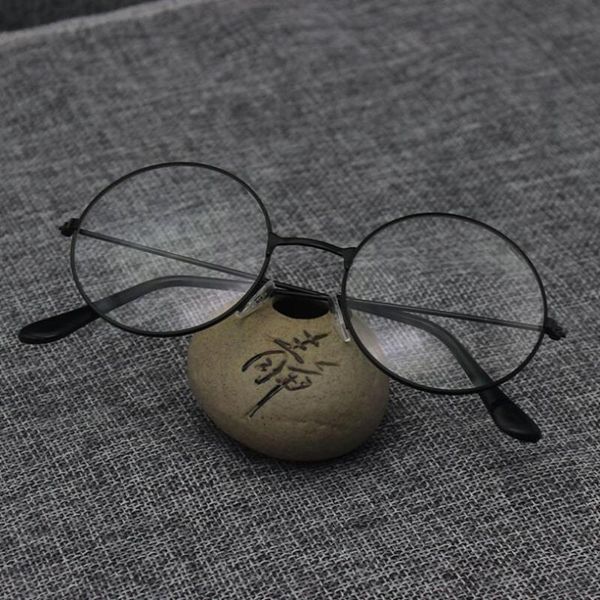 

new eyeware glasses gold optical frames designer frame round black clear glass eye silver woman metal glasses lens udxvl himsf, White;black
