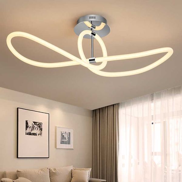 

pendant lamps creative modern line led lights for dining room home deco lamp 360 degree illumination many shapes