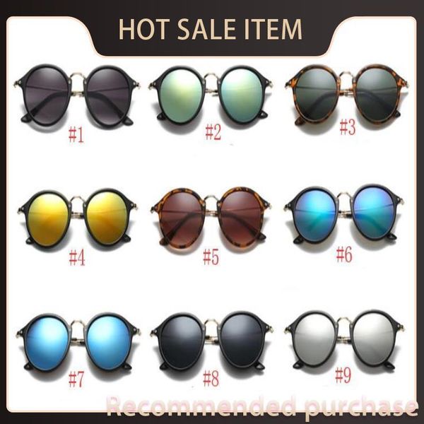 

glasses luxury for man woman round fashion sunglasses sun brand glasses designer eyewear matt leopard gradient uv400 lenses jneno, White;black