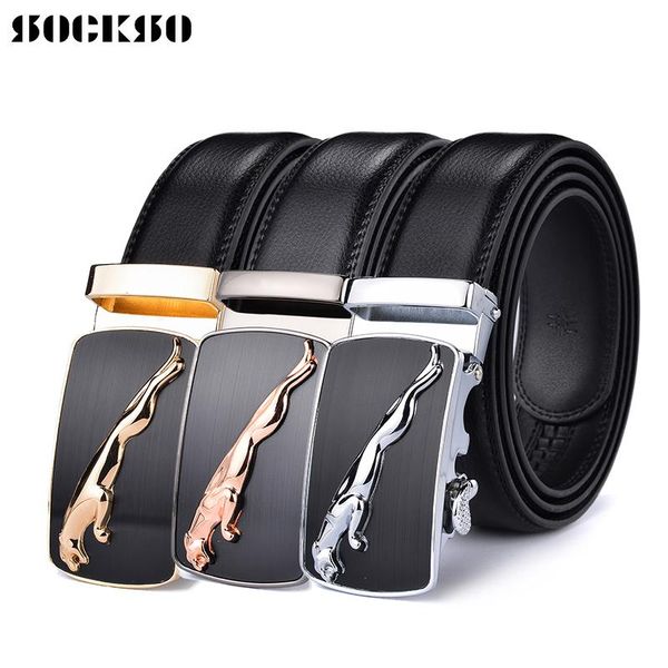 

belts hjones leather unique adjustable ring quality strap buckle for business man waistband casual belt genuine wsp015, Black;brown