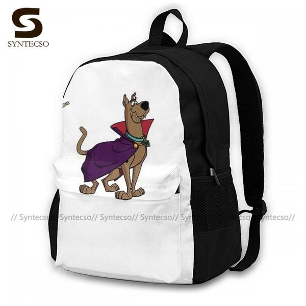 

scooby backpacks print nice polyester backpack travel bags