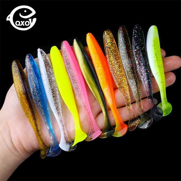

50 pcs/lot 7cm 10cm soft lure shad wobbler silicone bait sea worm swimbait streamer silicone lure spinnerbait accessories 220207