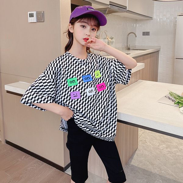 

girls clothes t-shirt + pants sets kids spring autumn solid teenagers children clothing sets formal outfitsÂ jogging, White