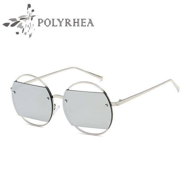 

2021 brand round and vintage metal glasses cases women sun women sunglasses designer uv400 lens shade with box for luxury xdlmq, White;black
