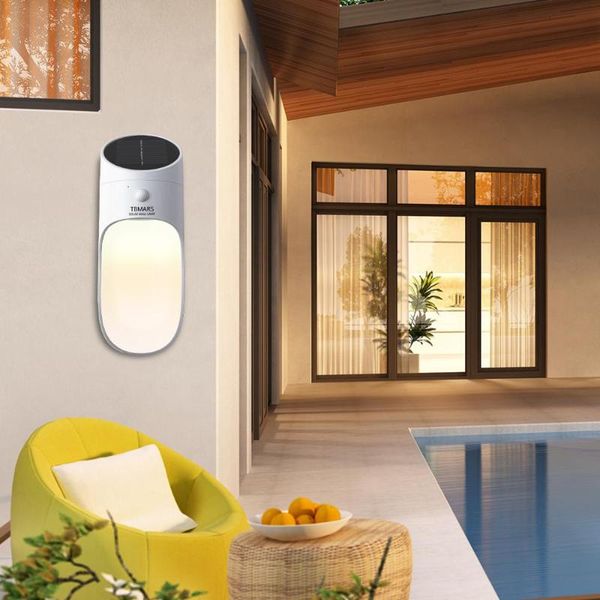 

outdoor solar wall led light creative entrance hallway sensor light