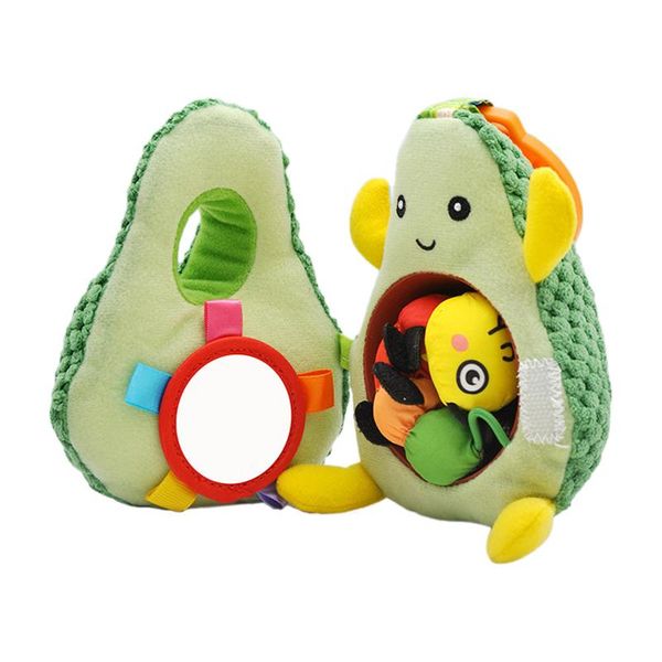 

stroller parts & accessories fruit shape plush toys cartoon cute food toy crib hanging recognize fruits interactive supplies drop