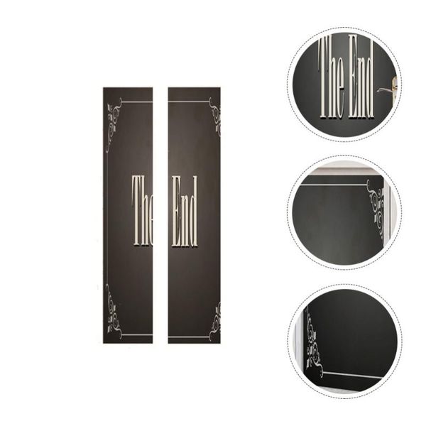 

wall stickers 1 pair nordic style self-adhesive door anti-theft