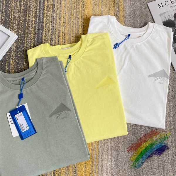 

men's t-shirts tape printing ader error t-shirt men women 1:1 summer style embroidery adererror tee 07q6, White;black