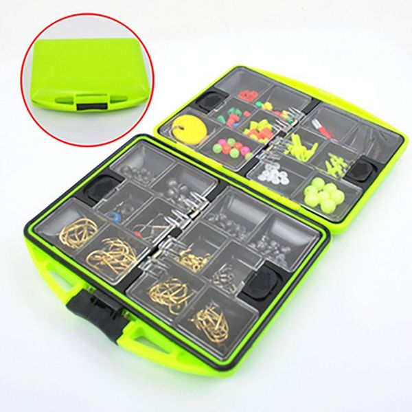 

fishing accessories box portable storage tool kit tackle set hooks beads