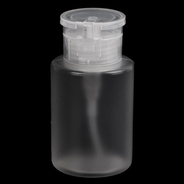 

150ml nail art polish pump dispenser empty bottle container for cleaning remover