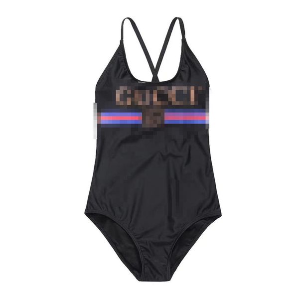

one-piece bikini for women swimsuit with letters summer fashion swimwear lady backless bathing suits s-xl